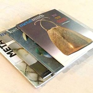 METALSMITH Magazines- one each from 2014, 2014, 2015 and 2017 (4 total)